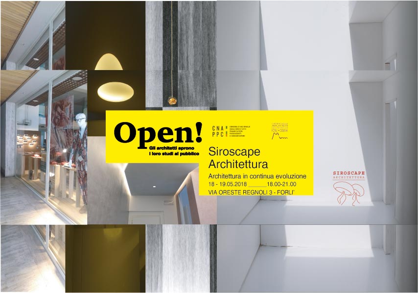 OPEN STUDI APERTI SIROSCAPE ARCHITETTURA